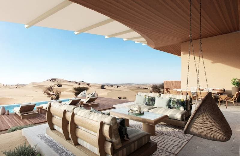 Package between Medina and Umluj at the Six Senses Southern Dunes resort,