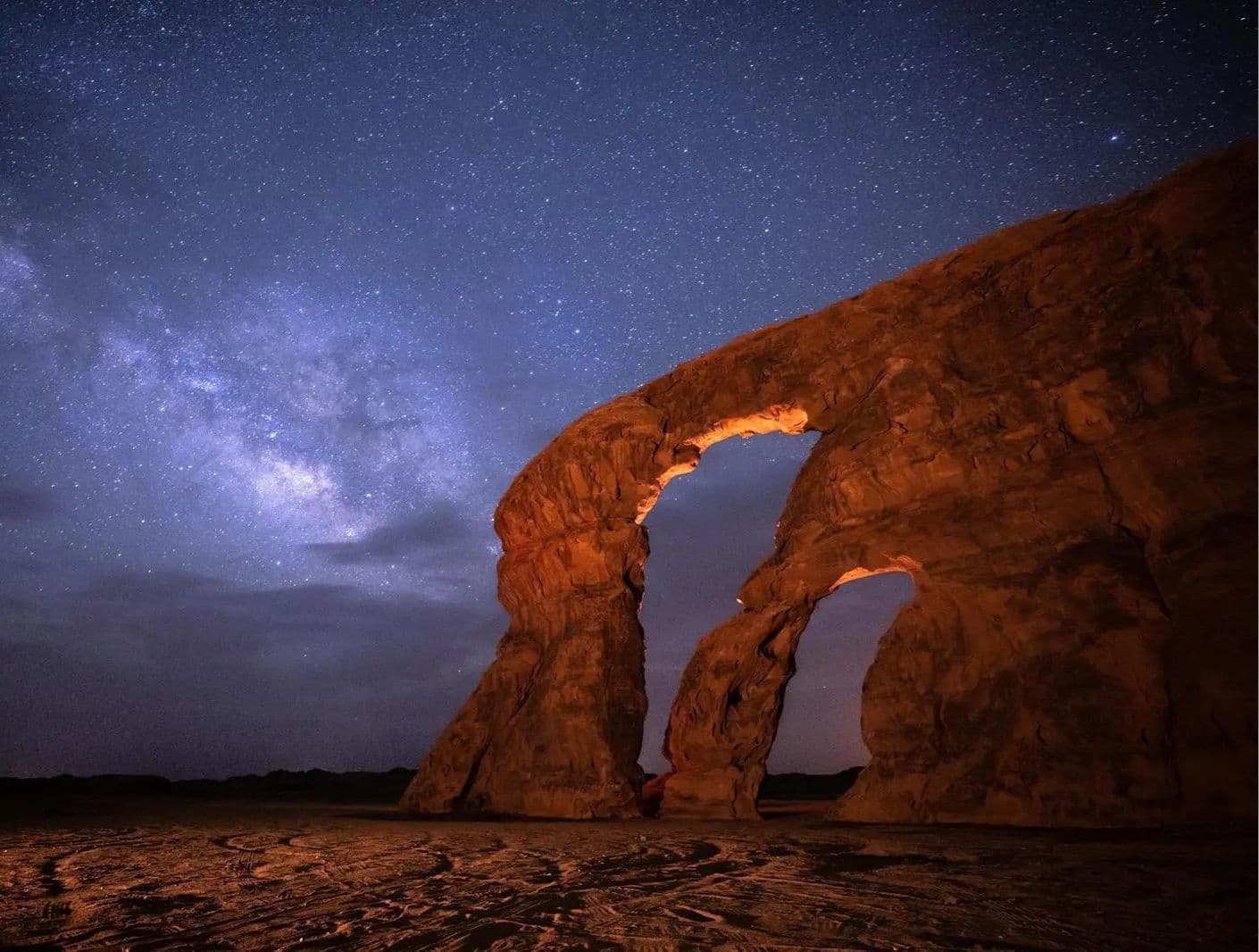 Experience the enchanting stargazing in Al-Ula
