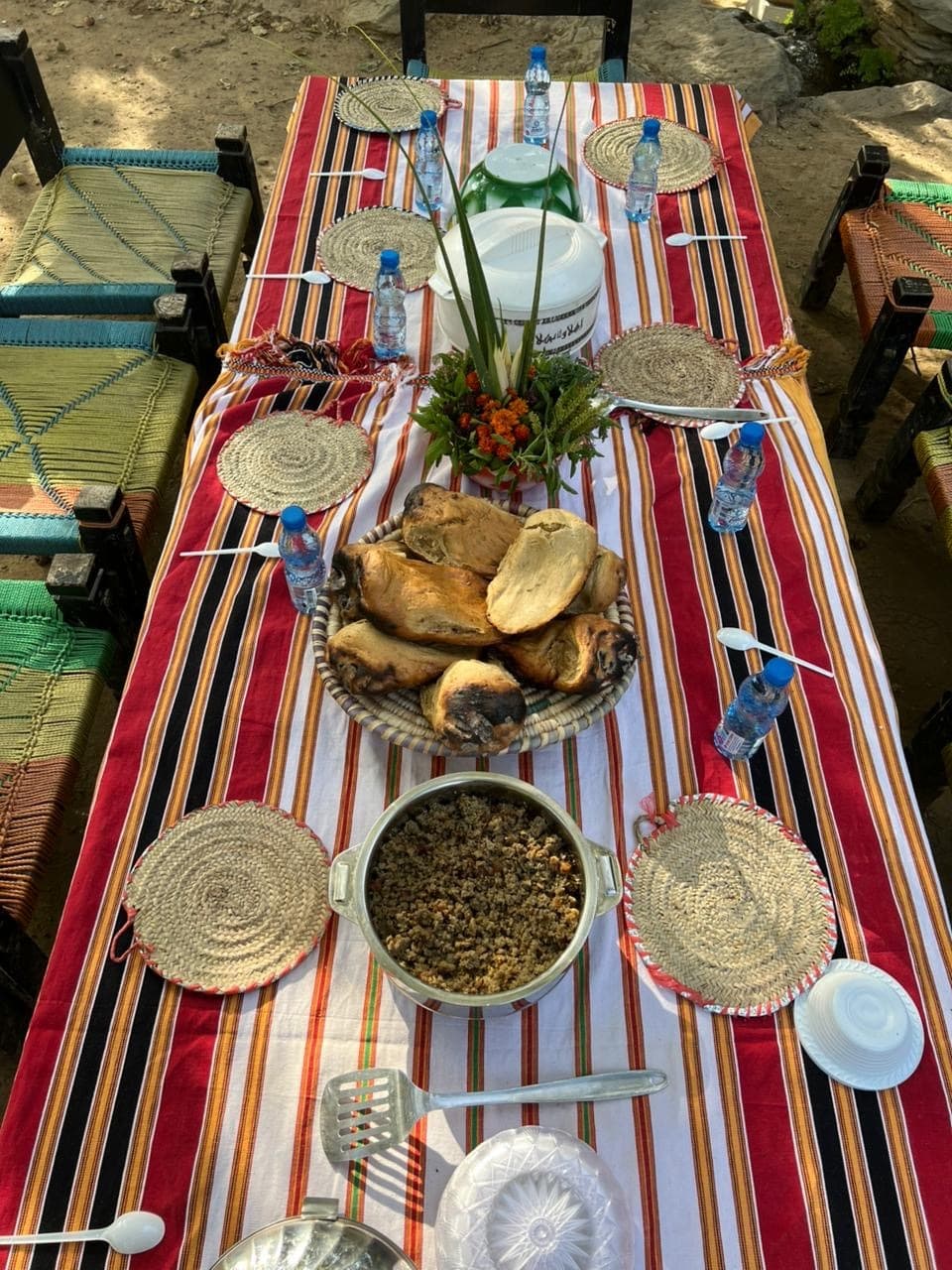 A tour of Dhi Ain village with breakfast or lunch included