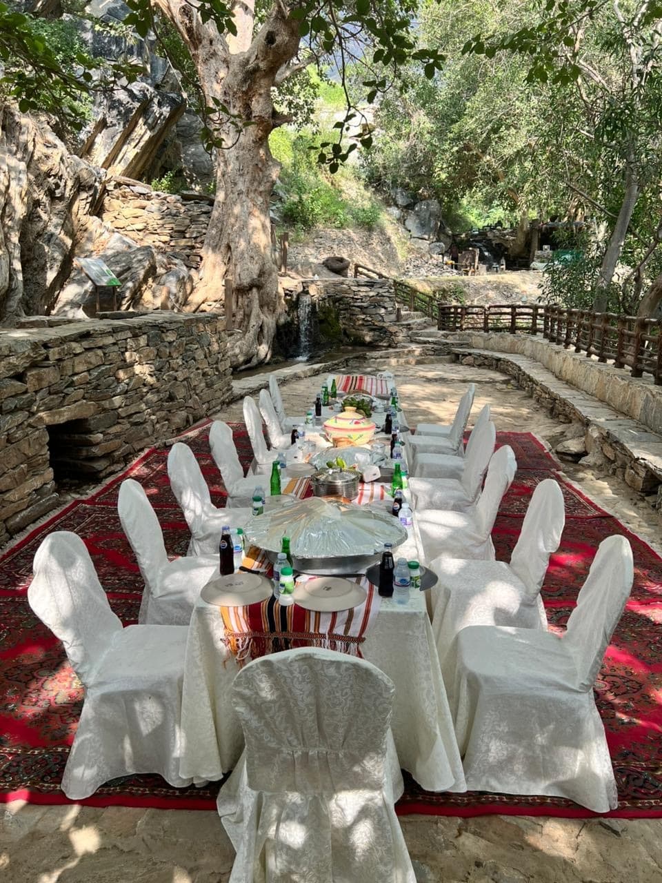 A tour of Dhi Ain village with breakfast or lunch included
