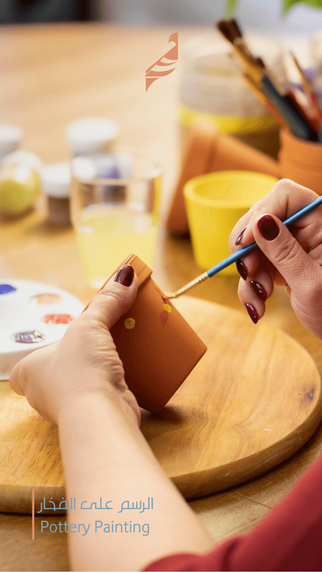 Painting on pottery – Ceramic colors – Individual