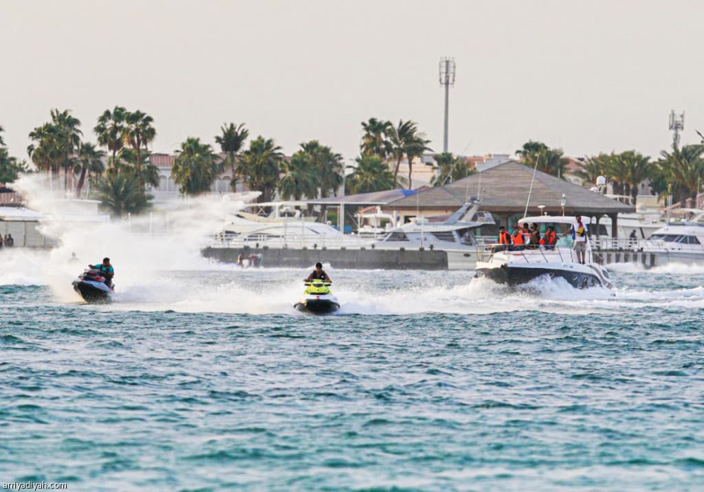 Various water activities at Half Moon Beach